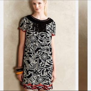 Anthropologie Floreat Abelia Dress